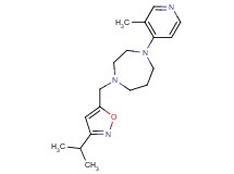 1-[(3-isopropylisoxazol-5-yl)methyl]-4-(3-methylpyridin-4-yl)-1,4-diazepane