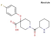 4-(4-fluorophenoxy)-1-[(2S)-piperidin-2-ylcarbonyl]piperidine-4-carboxylic acid