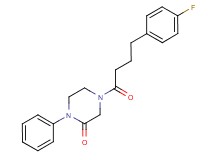 4-[4-(4-fluorophenyl)butanoyl]-1-phenyl-2-piperazinone