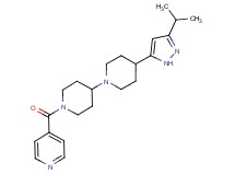 1'-isonicotinoyl-4-(3-isopropyl-1H-pyrazol-5-yl)-1,4'-bipiperidine