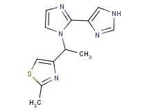 1-[1-(2-methyl-1,3-thiazol-4-yl)ethyl]-1H,1'H-2,4'-biimidazole