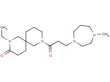 2-ethyl-8-[3-(4-methyl-1,4-diazepan-1-yl)propanoyl]-2,8-diazaspiro[5.5]undecan-3-one