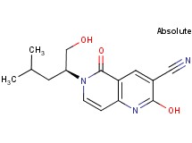 2-hydroxy-6-[(1S)-1-(hydroxymethyl)-3-methylbutyl]-5-oxo-5,6-dihydro-1,6-naphthyridine-3-carbonitrile
