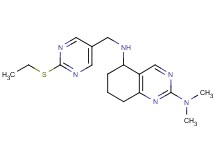 N~5~-{[2-(ethylthio)-5-pyrimidinyl]methyl}-N~2~,N~2~-dimethyl-5,6,7,8-tetrahydro-2,5-quinazolinediamine