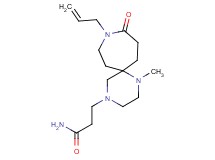 3-(9-allyl-1-methyl-10-oxo-1,4,9-triazaspiro[5.6]dodec-4-yl)propanamide