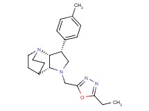 (3R*,3aR*,7aR*)-1-[(5-ethyl-1,3,4-oxadiazol-2-yl)methyl]-3-(4-methylphenyl)octahydro-4,7-ethanopyrrolo[3,2-b]pyridine