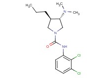 (3S*,4R*)-N-(2,3-dichlorophenyl)-3-(dimethylamino)-4-propyl-1-pyrrolidinecarboxamide