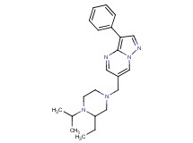6-[(3-ethyl-4-isopropylpiperazin-1-yl)methyl]-3-phenylpyrazolo[1,5-a]pyrimidine