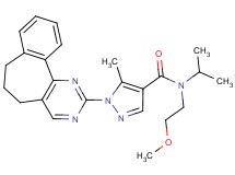 1-(6,7-dihydro-5H-benzo[6,7]cyclohepta[1,2-d]pyrimidin-2-yl)-N-isopropyl-N-(2-methoxyethyl)-5-methyl-1H-pyrazole-4-carboxamide