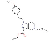 ethyl 5-allyl-1-[2-(4-methoxyphenyl)ethyl]-4,5,6,7-tetrahydro-1H-pyrazolo[4,3-c]pyridine-3-carboxylate