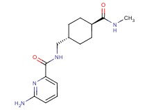 6-amino-N-({trans-4-[(methylamino)carbonyl]cyclohexyl}methyl)pyridine-2-carboxamide