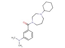 3-[(4-cyclohexyl-1,4-diazepan-1-yl)carbonyl]-N,N-dimethylaniline
