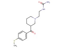N-(2-{3-[4-(methylthio)benzoyl]piperidin-1-yl}ethyl)urea