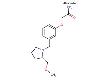 2-(3-{[(2S)-2-(methoxymethyl)pyrrolidin-1-yl]methyl}phenoxy)acetamide