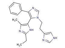 2-ethyl-3'-[2-(1H-imidazol-4-yl)ethyl]-5-methyl-5'-phenyl-3H,3'H-4,4'-biimidazole
