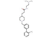 N-[2-(dimethylamino)ethyl]-3-{1-[(2'-methyl-3-biphenylyl)methyl]-4-piperidinyl}propanamide