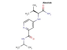 4-{[(1S)-1-(aminocarbonyl)-2-methylpropyl]amino}-N-isopropyl-2-pyridinecarboxamide