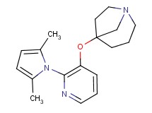 5-{[2-(2,5-dimethyl-1H-pyrrol-1-yl)pyridin-3-yl]oxy}-1-azabicyclo[3.2.1]octane