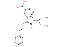 3-(1-ethylpropyl)-2-oxo-1-(3-pyridin-3-ylpropyl)-2,3-dihydro-1H-imidazo[4,5-b]pyridine-6-carboxylic acid