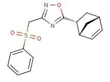 5-[rel-(1R,2R,4R)-bicyclo[2.2.1]hept-5-en-2-yl]-3-[(phenylsulfonyl)methyl]-1,2,4-oxadiazole