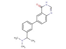 6-{3-[1-(dimethylamino)ethyl]phenyl}quinazolin-4(3H)-one