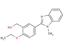 [2-ethoxy-5-(1-methyl-1H-benzimidazol-2-yl)phenyl]methanol
