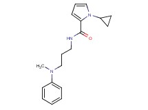 1-cyclopropyl-N-{3-[methyl(phenyl)amino]propyl}-1H-pyrrole-2-carboxamide
