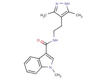 N-[2-(3,5-dimethyl-1H-pyrazol-4-yl)ethyl]-1-methyl-1H-indole-3-carboxamide