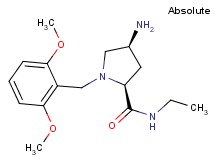 (2S,4S)-4-amino-1-(2,6-dimethoxybenzyl)-N-ethylpyrrolidine-2-carboxamide