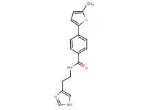 N-[2-(1H-imidazol-4-yl)ethyl]-4-(5-methyl-2-furyl)benzamide