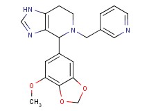 4-(7-methoxy-1,3-benzodioxol-5-yl)-5-(pyridin-3-ylmethyl)-4,5,6,7-tetrahydro-1H-imidazo[4,5-c]pyridine