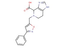 5-[(3-phenyl-5-isoxazolyl)methyl]-4,5,6,7-tetrahydro-1H-imidazo[4,5-c]pyridine-4-carboxylic acid