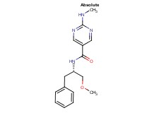 N-[(1S)-1-benzyl-2-methoxyethyl]-2-(methylamino)pyrimidine-5-carboxamide
