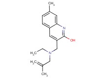 3-{[ethyl(2-methyl-2-propen-1-yl)amino]methyl}-7-methyl-2-quinolinol