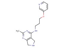 2-methyl-N-[3-(pyridin-3-yloxy)propyl]-6,7-dihydro-5H-pyrrolo[3,4-d]pyrimidin-4-amine