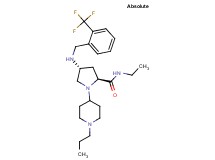 (4R)-N-ethyl-1-(1-propyl-4-piperidinyl)-4-{[2-(trifluoromethyl)benzyl]amino}-L-prolinamide