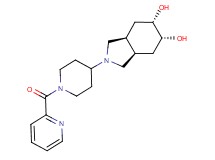 (3aR*,5R*,6S*,7aS*)-2-[1-(2-pyridinylcarbonyl)-4-piperidinyl]octahydro-1H-isoindole-5,6-diol