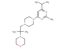 4-{2-[4-(6-isopropyl-2-methylpyrimidin-4-yl)piperazin-1-yl]-1,1-dimethylethyl}morpholine