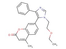 7-[1-(2-ethoxyethyl)-4-phenyl-1H-imidazol-5-yl]-4-methyl-2H-chromen-2-one