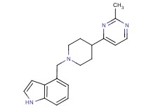 4-{[4-(2-methylpyrimidin-4-yl)piperidin-1-yl]methyl}-1H-indole