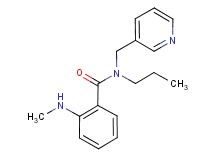 2-(methylamino)-N-propyl-N-(pyridin-3-ylmethyl)benzamide