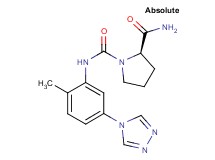 (2R)-N~1~-[2-methyl-5-(4H-1,2,4-triazol-4-yl)phenyl]pyrrolidine-1,2-dicarboxamide