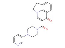 5-{[4-(3-pyridinyl)-1-piperazinyl]carbonyl}-1,2-dihydro-6H-pyrrolo[3,2,1-ij]quinolin-6-one trifluoroacetate