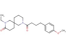 2-ethyl-8-[4-(4-methoxyphenyl)butanoyl]-2,8-diazaspiro[5.5]undecan-3-one