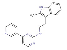 N-[2-(2-methyl-1H-indol-3-yl)ethyl]-4-(3-pyridinyl)-2-pyrimidinamine