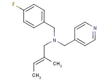 (2E)-N-(4-fluorobenzyl)-2-methyl-N-(pyridin-4-ylmethyl)but-2-en-1-amine