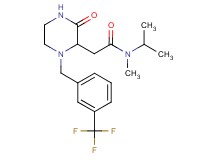 N-isopropyl-N-methyl-2-{3-oxo-1-[3-(trifluoromethyl)benzyl]-2-piperazinyl}acetamide