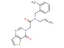 N-allyl-N-(2-methylbenzyl)-2-(4-oxothieno[3,2-d]pyrimidin-3(4H)-yl)acetamide
