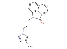 1-[3-(4-methyl-1H-pyrazol-1-yl)propyl]benzo[cd]indol-2(1H)-one