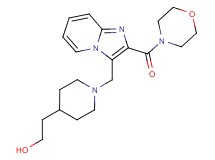2-(1-{[2-(morpholin-4-ylcarbonyl)imidazo[1,2-a]pyridin-3-yl]methyl}piperidin-4-yl)ethanol